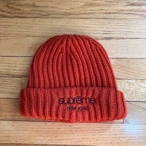 Orange Supreme Winter Knit Hat